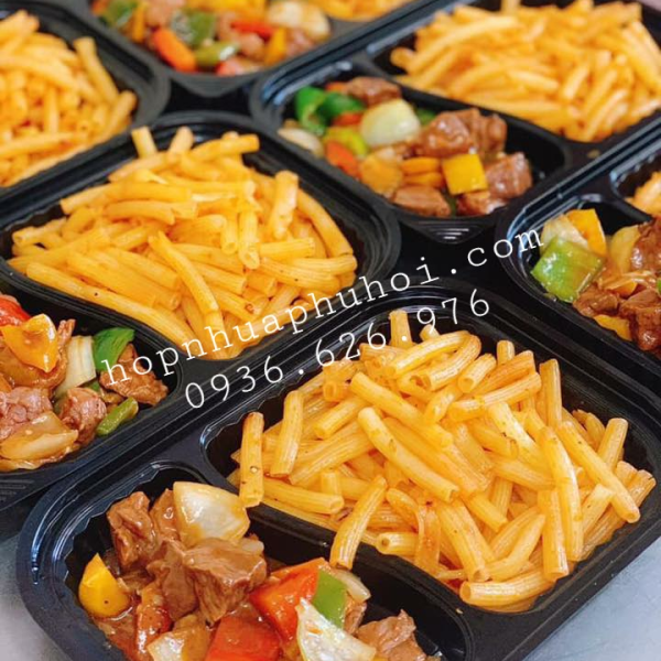 HỘP NHỰA ĐỰNG CƠM 2 NGĂN HT17